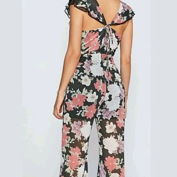 WE ARE KINDRED x FREE PEOPLE Floral Jumpsuit Black - Picture 2 of 12
